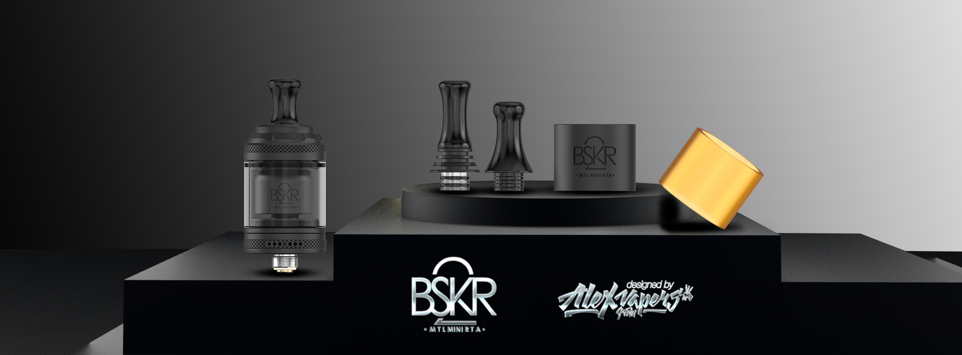 Berserker Mini V2 MTL RTA - Vandy Vape Kolory Gold